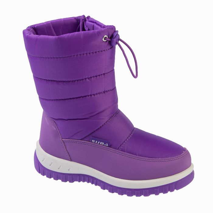 Дутики зимние детские Suba арт. C2211-5-33, цвет сиреневый, размер 33