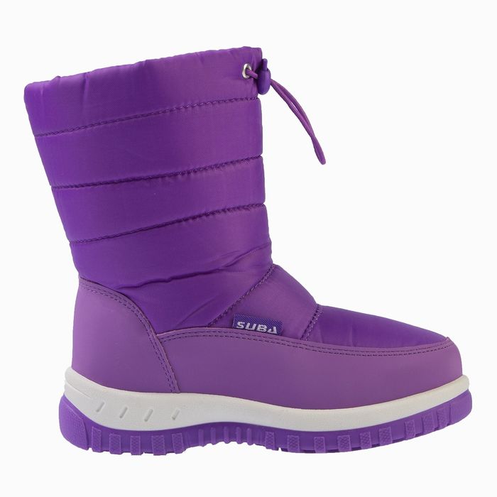 Дутики зимние детские Suba арт. C2211-5-33, цвет сиреневый, размер 33