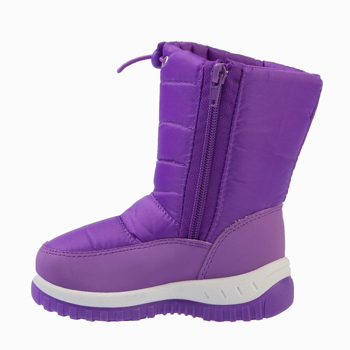 Дутики зимние детские Suba арт. B2210-5-27, цвет сиреневый, размер 27