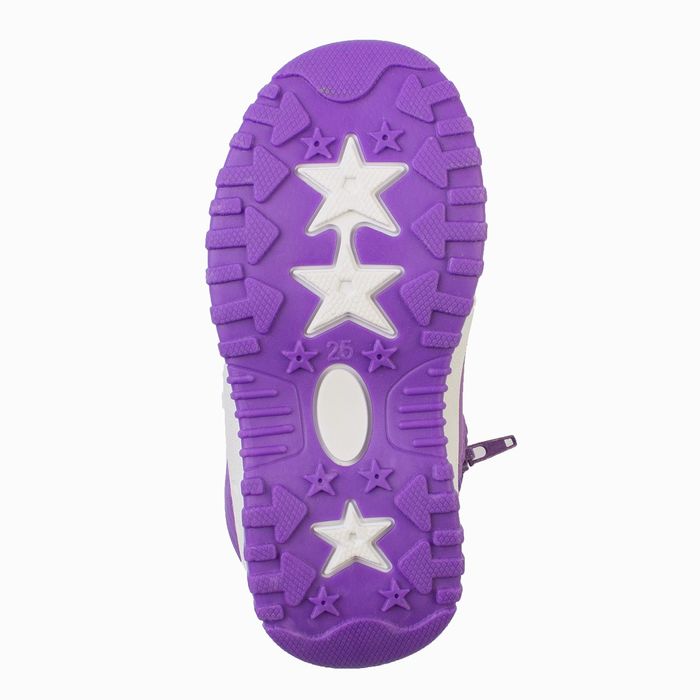 Дутики зимние детские Suba арт. B2210-5-27, цвет сиреневый, размер 27