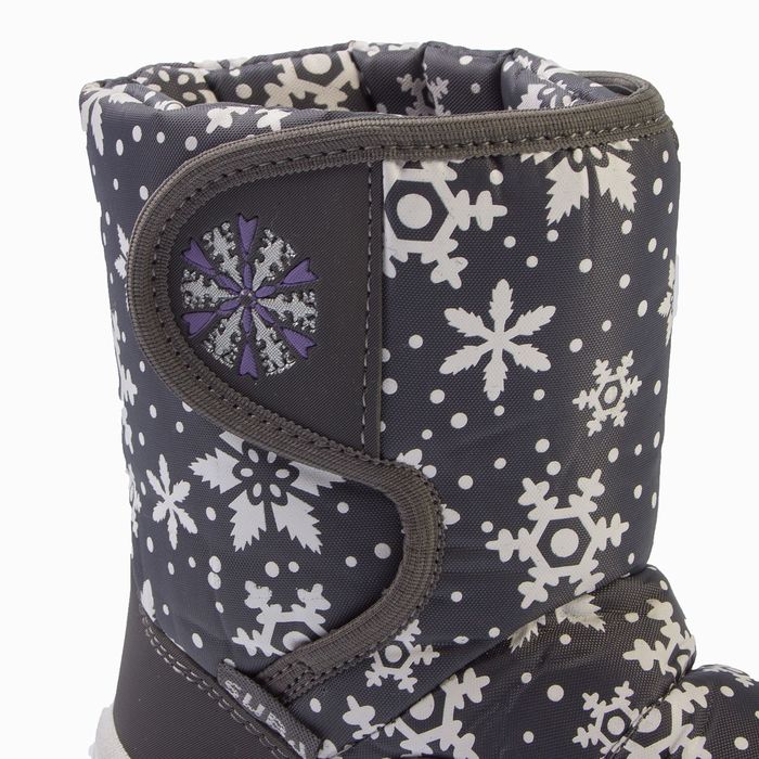 Дутики зимние детские Suba арт. B2200-3-28, цвет серый, размер 28