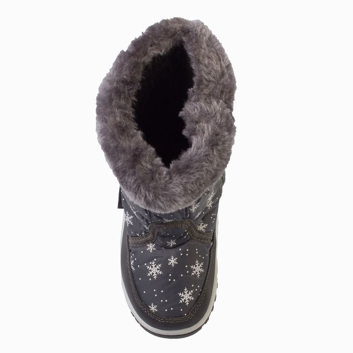 Дутики зимние детские Suba арт. B2206-3-28, цвет серый, размер 28