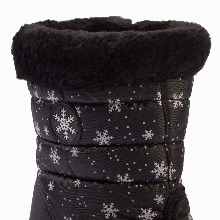 Дутики зимние детские Suba арт. B2206-1-29, цвет черный, размер 29