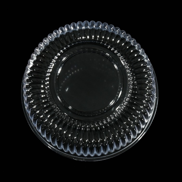 Крышка к контейнеру ИП-212АB, круглая, прозрачная, 22,4х10,7 см