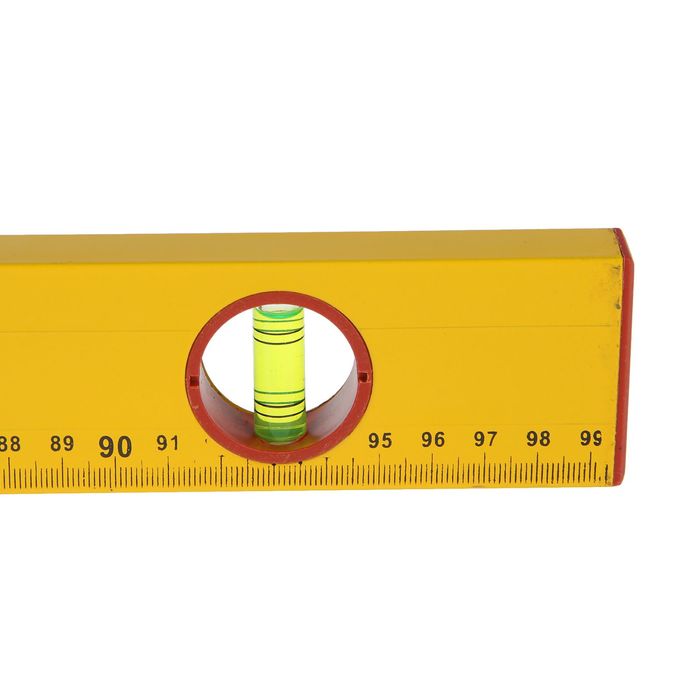 Уровень алюминиевый Remocolor,"Yellow", 3 ампулы, 100 см