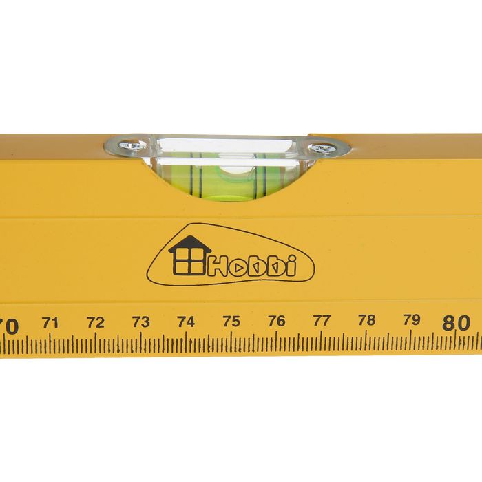 Уровень алюминиевый Hobbi, "Yellow", 3 ампулы, 150 см
