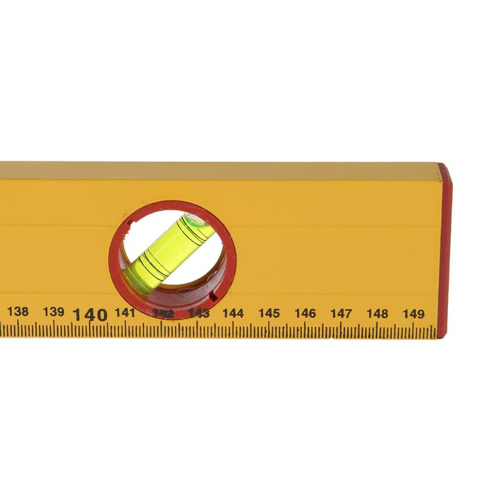 Уровень алюминиевый Hobbi, "Yellow", 3 ампулы, 150 см