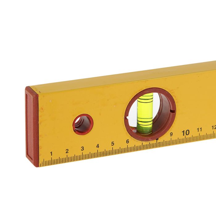 Уровень алюминиевый Hobbi, "Yellow", 3 ампулы, 200 см
