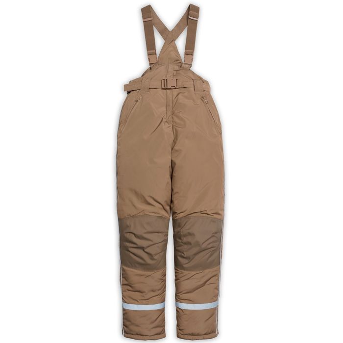 Комбинезон для девочки, рост 134 см, цвет бежевый