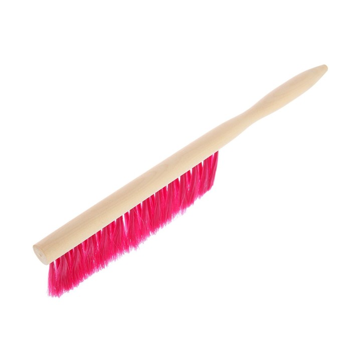 Щетка-сметка, двухрядная, синтетическая щетина