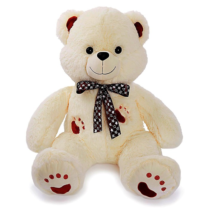 Мягкая игрушка «Медведь Френк», 90 см, цвет молочный мягкая игрушка медведь амур 150 см цвет молочный