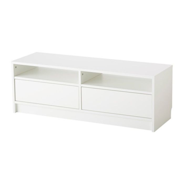 Тумба под ТВ, цвет белый ГНЕДБИ
