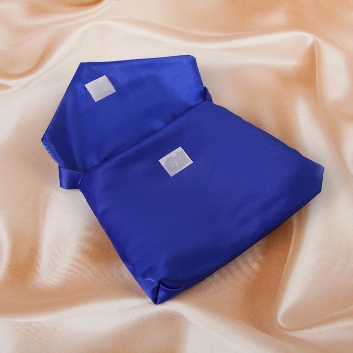 Свадебная сумочка-клатч, цвет синий