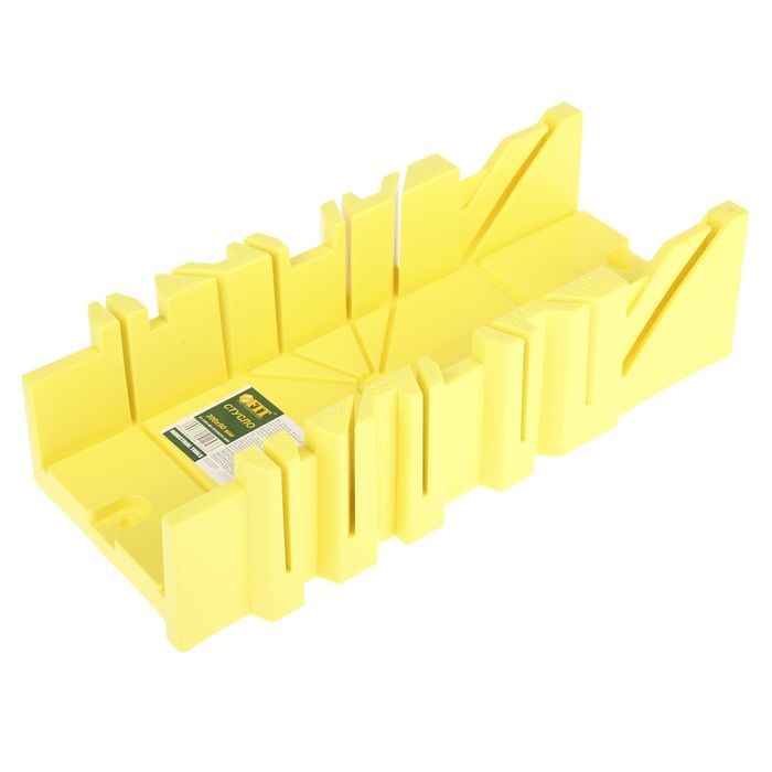 Стусло пластиковое "КУРС", РОС, без пилы, 300 х 90 мм, желтое