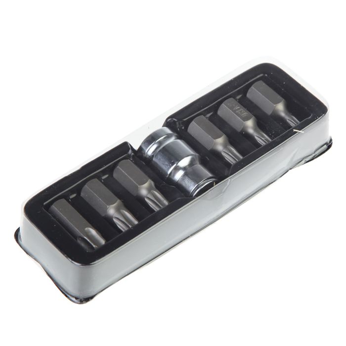 Набор бит FIT, TORX, 7 шт, CrV