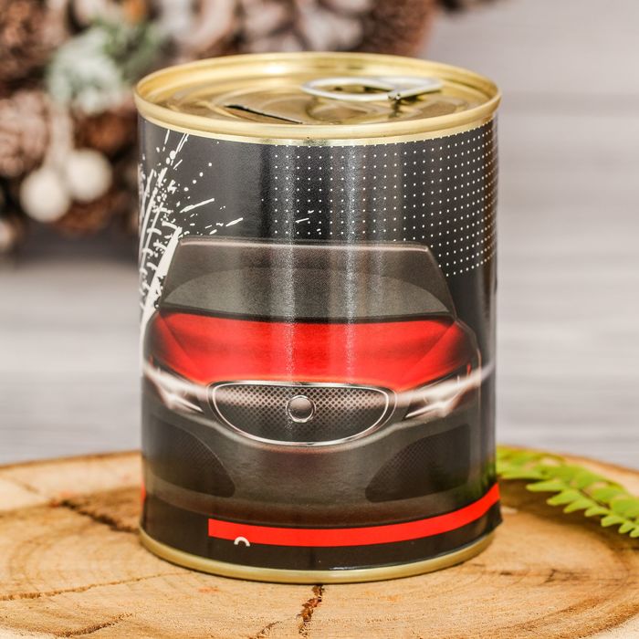 Копилка-банка металл "Коплю на машину" 7,6х9,5 см