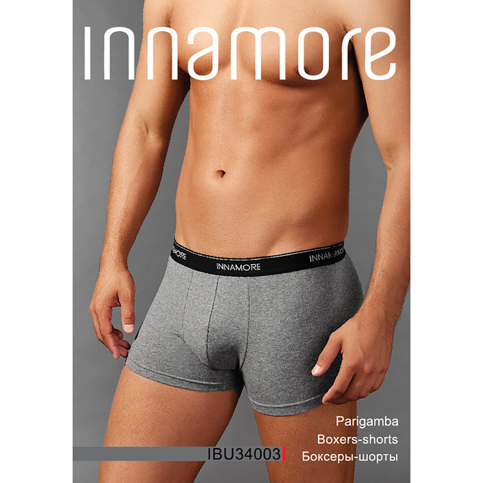 Трусы мужские боксеры BU34003 Classic цвет синий (turchino), р-р 50 (5)