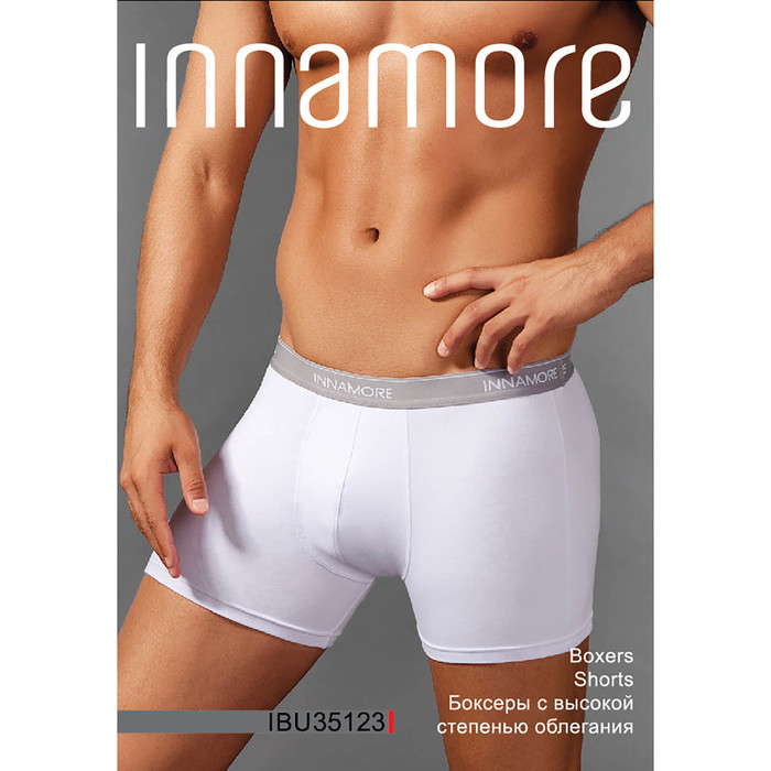 Трусы мужские боксеры BU35123 Classic цвет синий (turchino), р-р 50 (5)