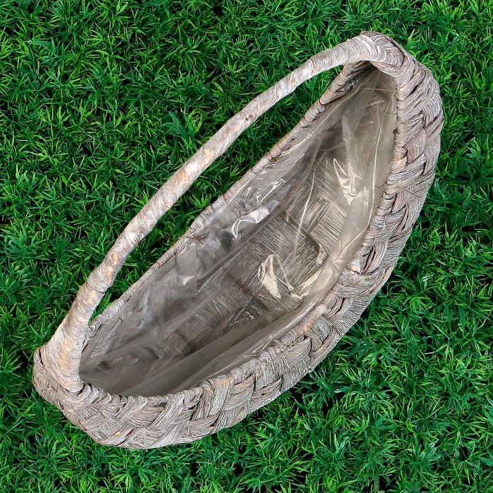 Кашпо «Сумочка», D= 30 см, H= 10 см