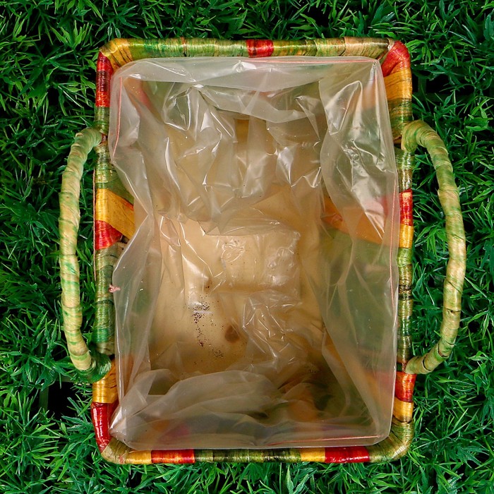 Кашпо «Сумка», 16 × 12 см, H= 12 см