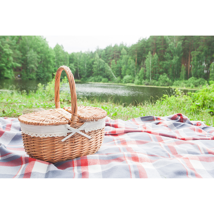 Корзина для пикника, 31 × 21 × 33 (без ручки 16 см)