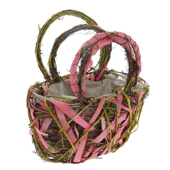 Набор кашпо «Летние мотивы», 2 шт.