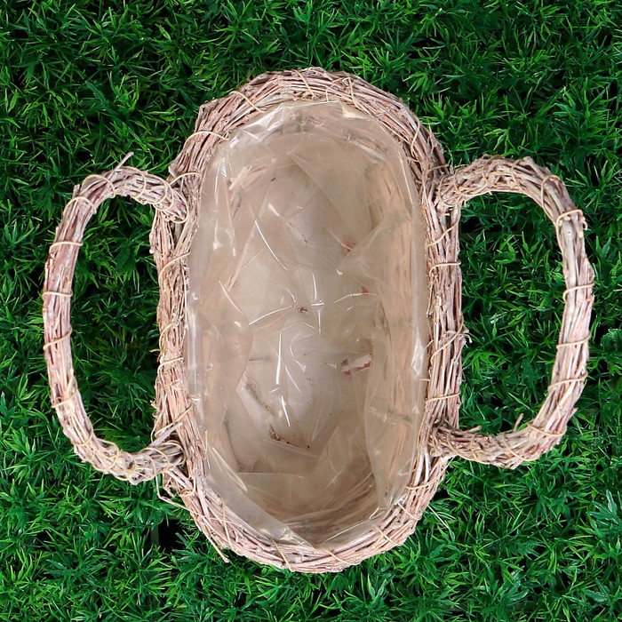 Кашпо «Корзинка», 21.5 × 13 × 13 см