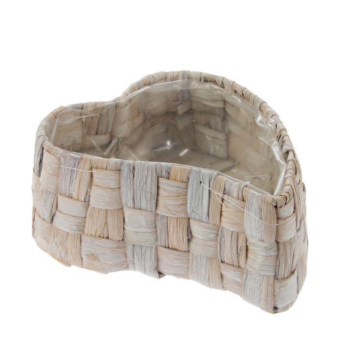 Кашпо «Сердце», 25.5 × 18 × 9 см