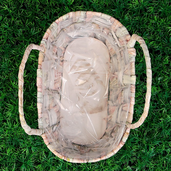 Кашпо «Квадратики», 24 × 15 × 9 см