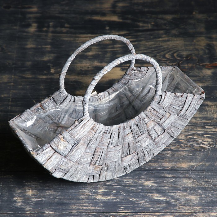 Кашпо «Солнечная плетёнка»