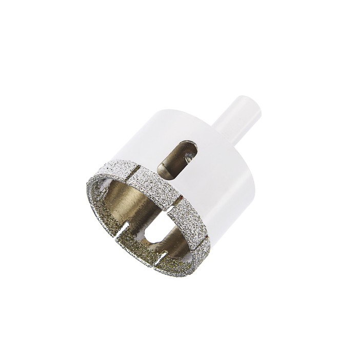 Сверло по стеклу и керамической плитке "СИБРТЕХ", 40 х 55 мм, цилиндр. хв.