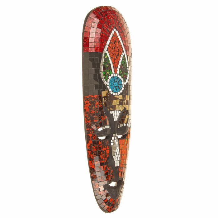 Маска настенная "Абориген птичка" 50х16х2 см