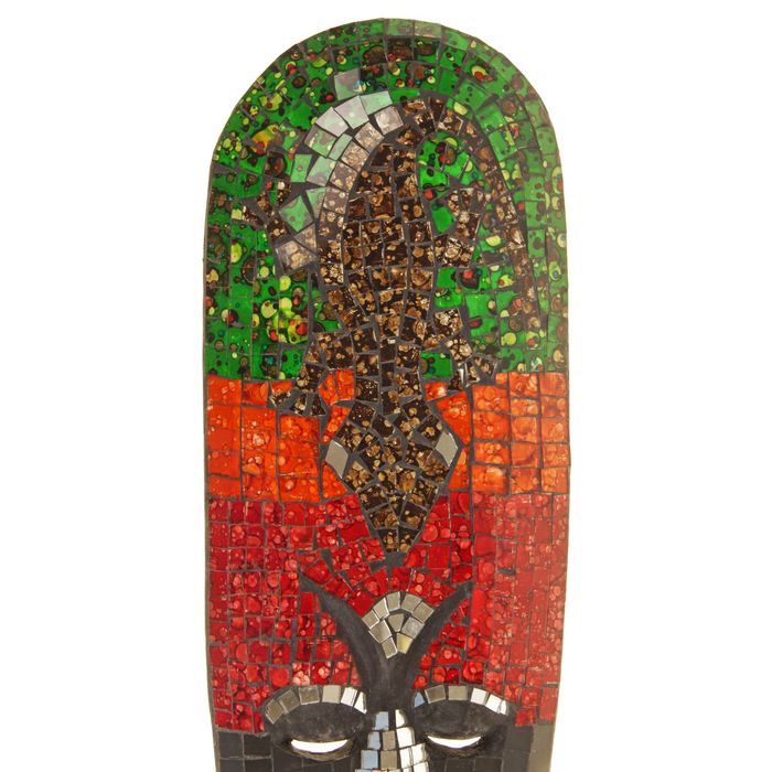 Маска настенная "Абориген геккон" 50х16х2 см