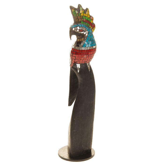 Сувенир стекло "Попугай" 50х13х13 см