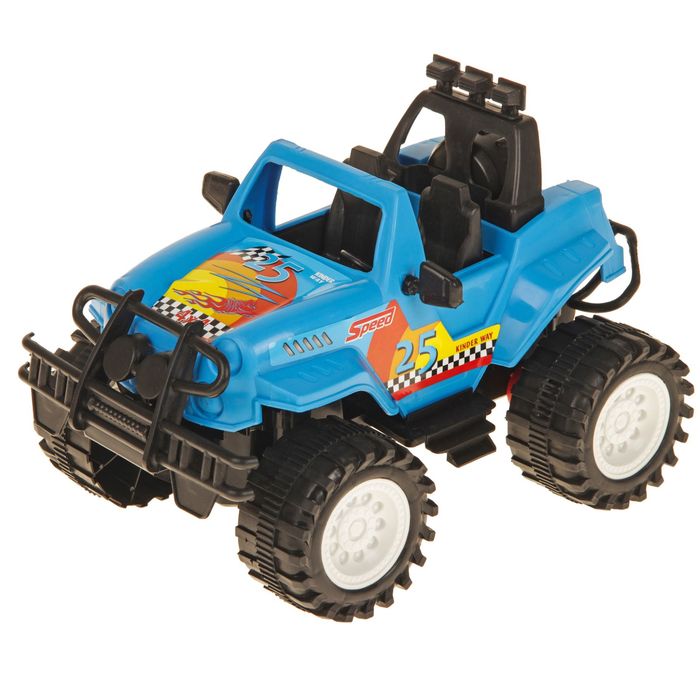 Джип "Сафари" инерционный механизм МИКС