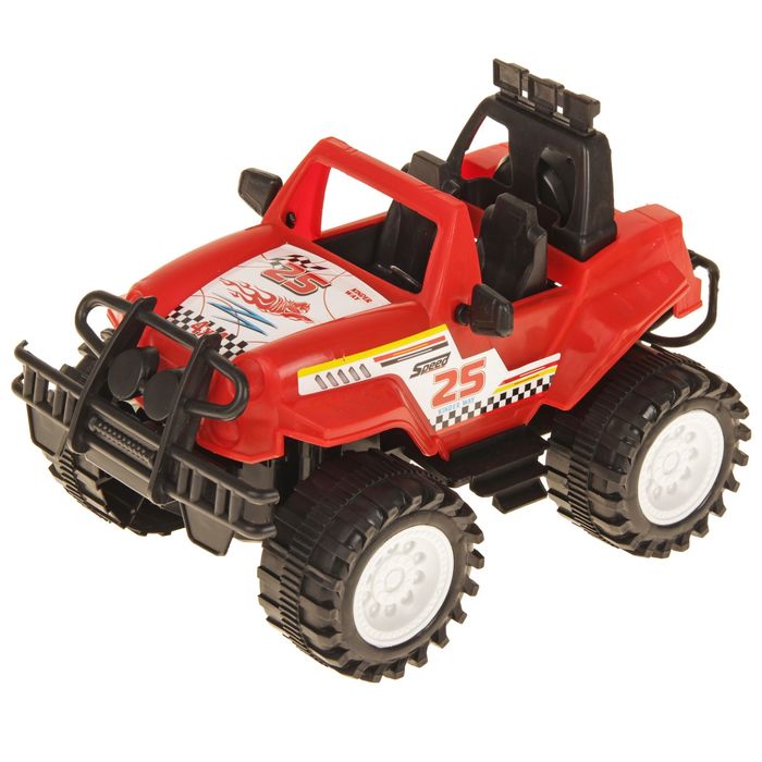 Джип "Сафари" инерционный механизм МИКС