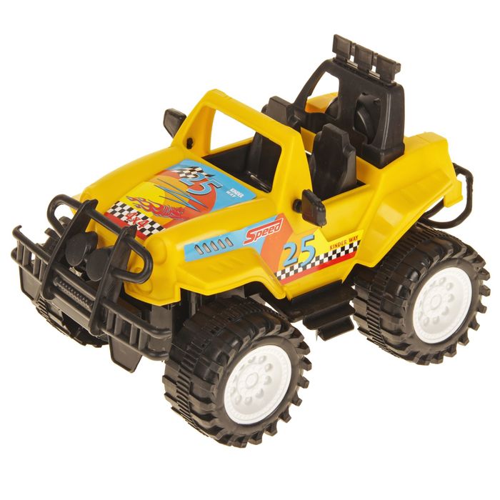 Джип "Сафари" инерционный механизм МИКС