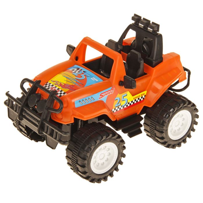 Джип "Сафари" инерционный механизм МИКС