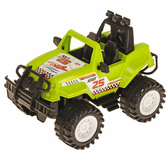 Джип "Сафари" инерционный механизм МИКС