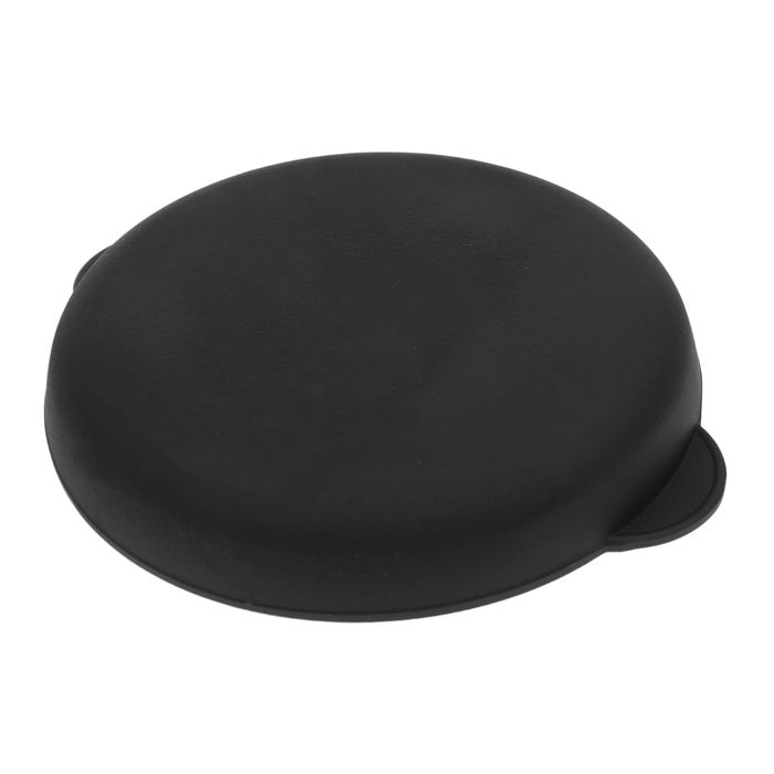 Сковорода-гриль чугунная 30х4 см, литые ушки