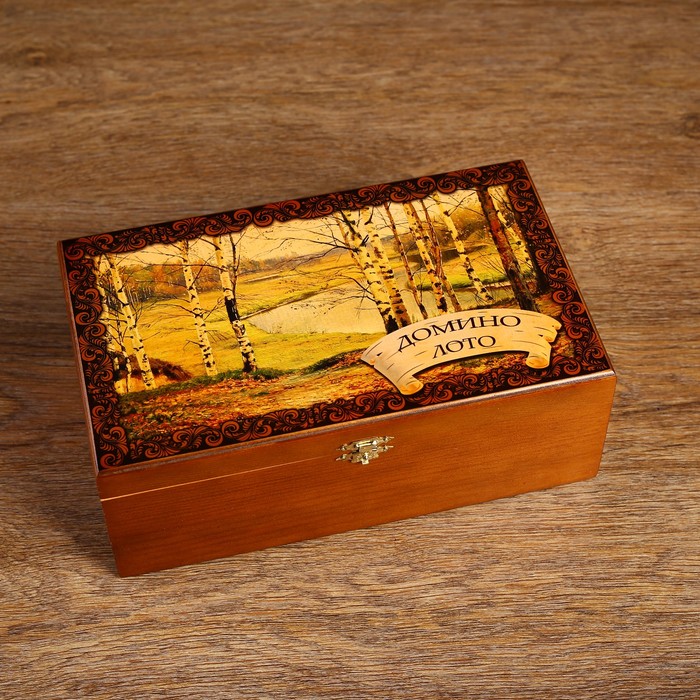 Лото Русское и домино "Берёзы"