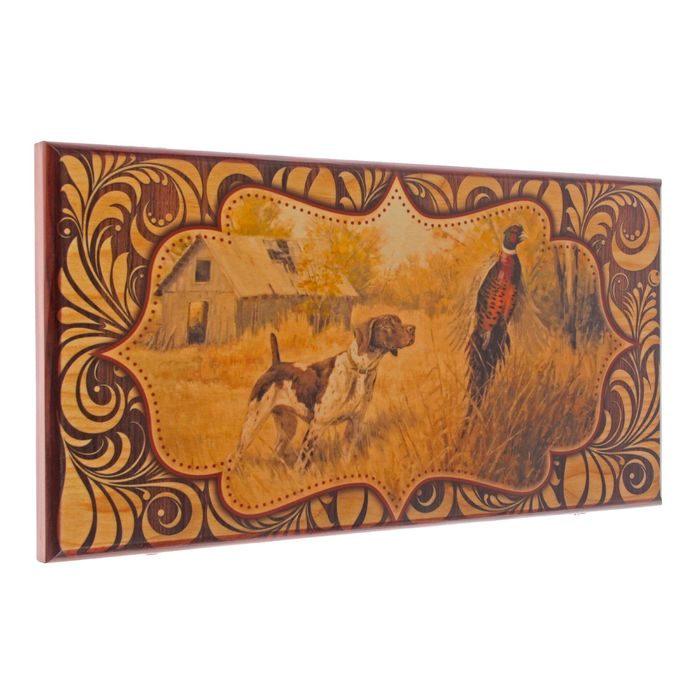 Нарды "Верный друг" (доска дерево 60х60 см)