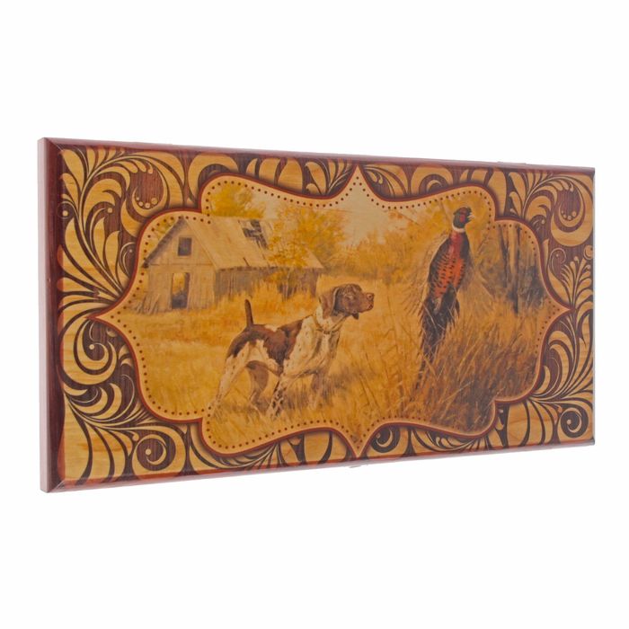 Нарды "Верный друг" (доска дерево 50х50 см)