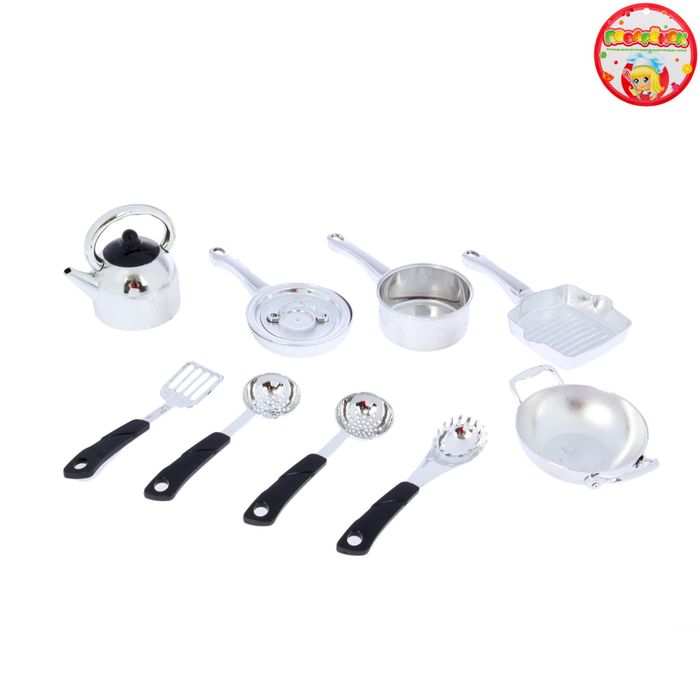 Набор посуды "Хозяюшка", 9 предметов