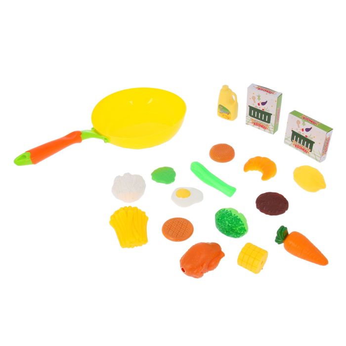 Набор посуды "Сковорода", 18 предметов