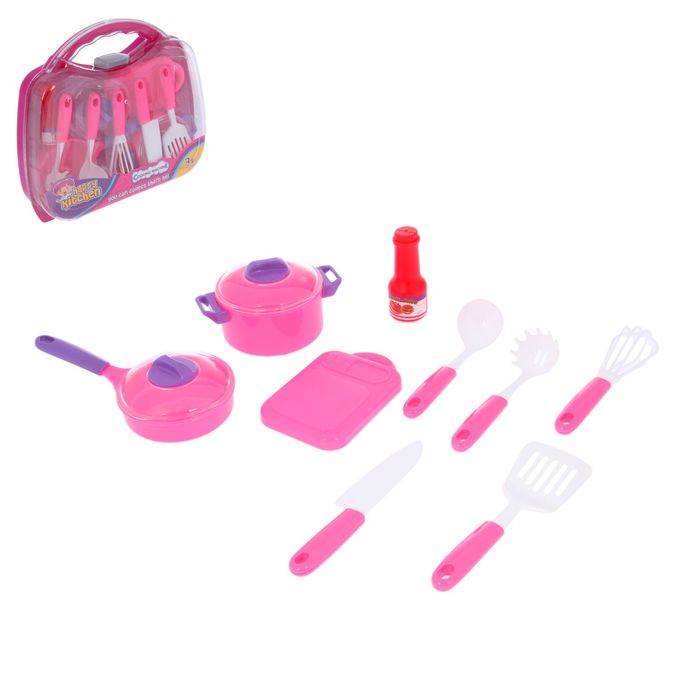 Набор посуды "Счастливая хозяйка-5", 11 предметов