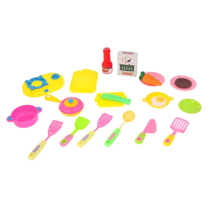 Набор посуды "Счастливая хозяйка-7", 22 предмета