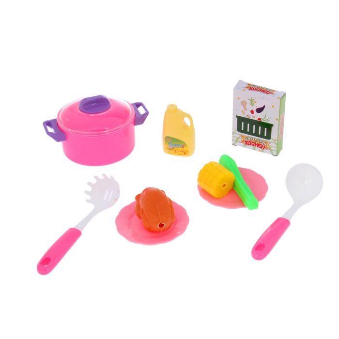 Набор посуды "Счастливая хозяйка-9", 10 предметов