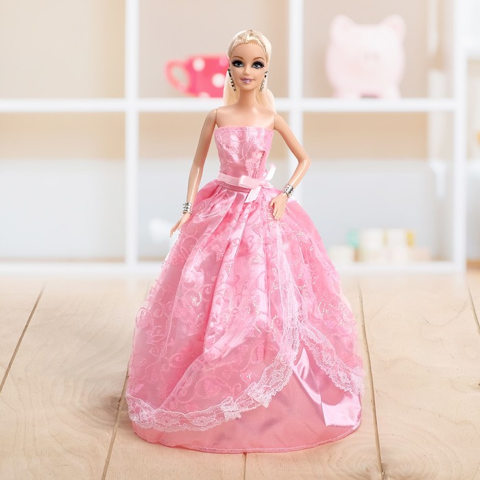 Кукла модель "Принцесса Нэлли" в бальном платье, МИКС