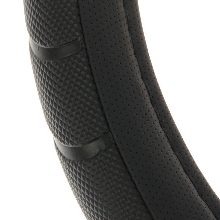 Оплётка на руль Lavita, размер М, черная, ПВХ